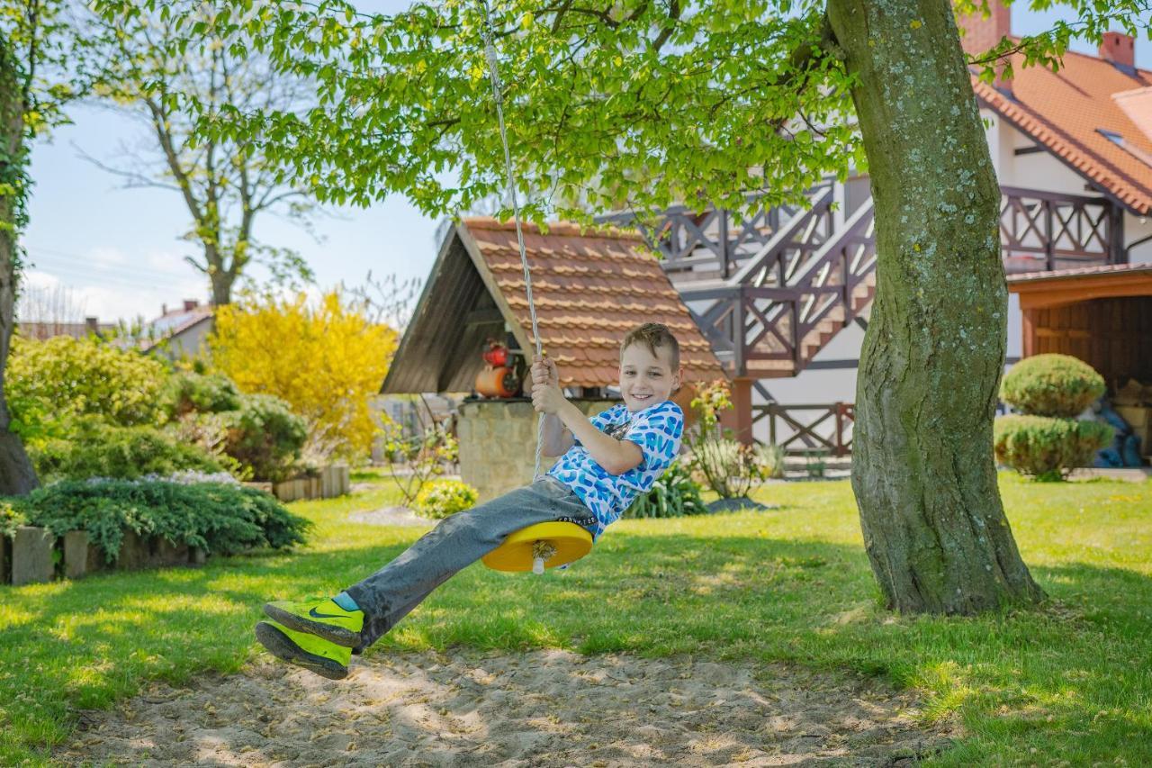 Domki Dzika Roza Ujście-Darłowskie Exterior foto