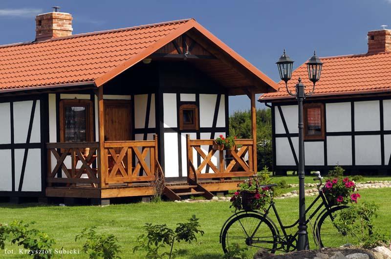 Domki Dzika Roza Ujście-Darłowskie Exterior foto